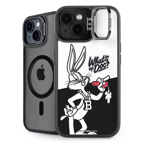 Looney Tunes Retro Bugs Bunny iPhone 14 Kickstand Case