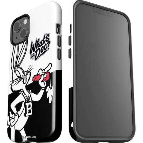 Looney Tunes Retro Bugs Bunny iPhone 15 Impact Case