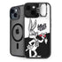 Looney Tunes Retro Bugs Bunny iPhone 15 Plus Kickstand Case
