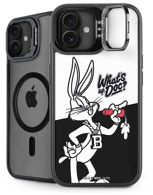 Looney Tunes Retro Bugs Bunny iPhone 16 Kickstand Case