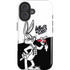 Looney Tunes Retro Bugs Bunny iPhone 16 Magsafe Impact Case