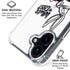Looney Tunes Retro Bugs Bunny iPhone 16 Plus Clear Case