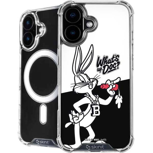 Looney Tunes Retro Bugs Bunny iPhone 16 Plus MagSafe Case