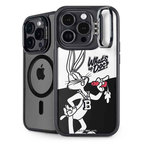 Looney Tunes Retro Bugs Bunny iPhone 16 Pro Kickstand Case
