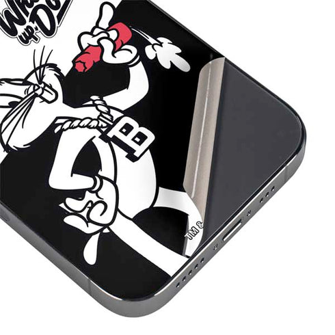 Looney Tunes Retro Bugs Bunny iPhone 16 Pro Skin