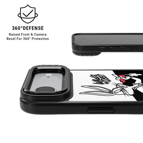 Looney Tunes Retro Bugs Bunny iPhone 17 Air Kickstand Case