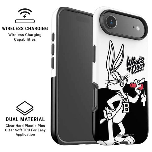 Looney Tunes Retro Bugs Bunny iPhone 17 Air Magsafe Impact Case