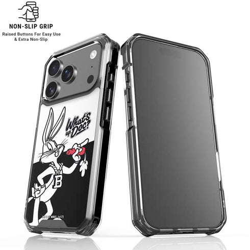 Looney Tunes Retro Bugs Bunny iPhone 17 Pro Clear Case