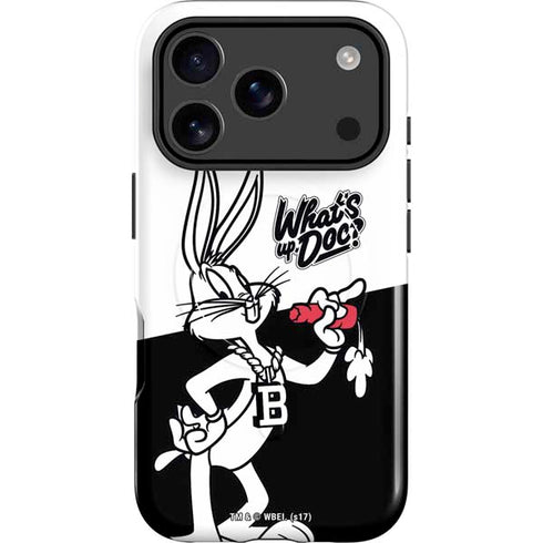 Looney Tunes Retro Bugs Bunny iPhone 17 Pro Magsafe Impact Case