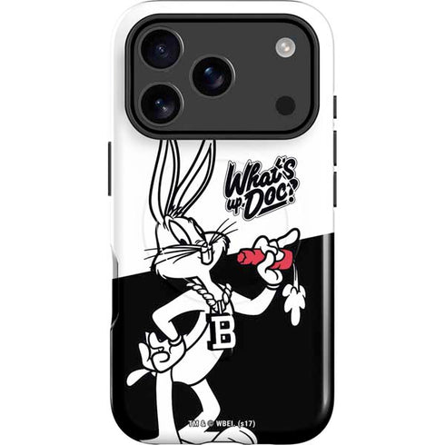 Looney Tunes Retro Bugs Bunny iPhone 17 Pro Max Magsafe Impact Case