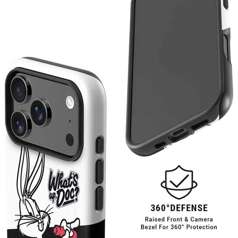 Looney Tunes Retro Bugs Bunny iPhone 17 Pro Max Magsafe Impact Case