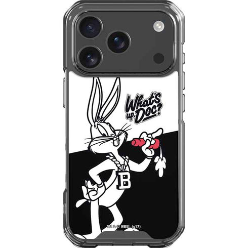 Looney Tunes Retro Bugs Bunny iPhone 18 Pro Clear Case
