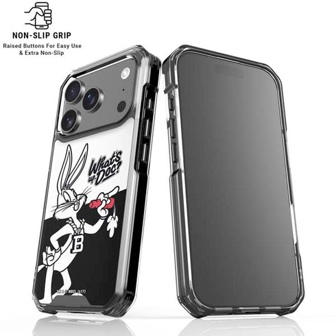 Looney Tunes Retro Bugs Bunny iPhone 18 Pro Clear Case
