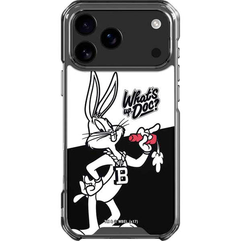 Looney Tunes Retro Bugs Bunny iPhone 18 Pro Max Clear Case