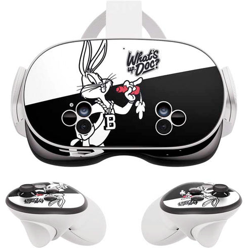 Looney Tunes Retro Bugs Bunny Meta Quest 3S Skin