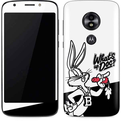 Looney Tunes Retro Bugs Bunny Moto E5 Play Skin
