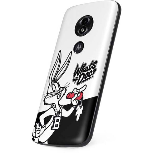 Looney Tunes Retro Bugs Bunny Moto E5 Play Skin