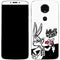 Looney Tunes Retro Bugs Bunny Moto E5 Plus Skin