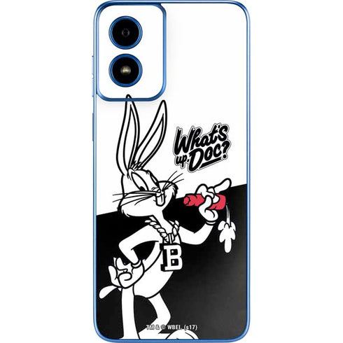 Looney Tunes Retro Bugs Bunny Moto G Play 4G (2024) Skin