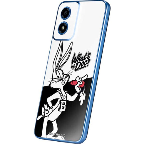 Looney Tunes Retro Bugs Bunny Moto G Play 4G (2024) Skin