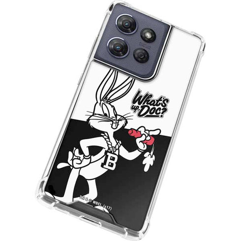 Looney Tunes Retro Bugs Bunny Moto G Power 5G (2025) Clear Case