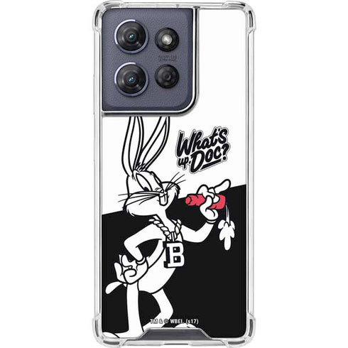 Looney Tunes Retro Bugs Bunny Moto G Stylus 5G (2025) Clear Case