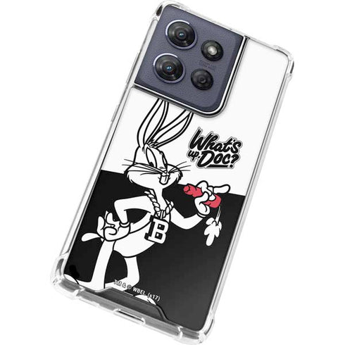 Looney Tunes Retro Bugs Bunny Moto G Stylus 5G (2025) Clear Case