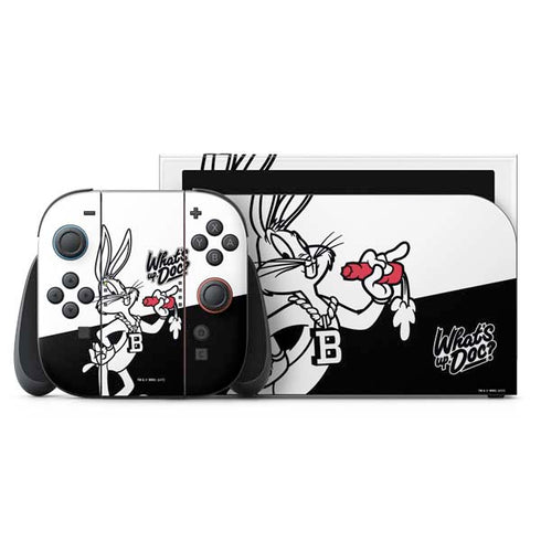 Looney Tunes Retro Bugs Bunny Nintendo Skins
