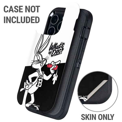 Looney Tunes Retro Bugs Bunny Otterbox Defender iPhone Skin