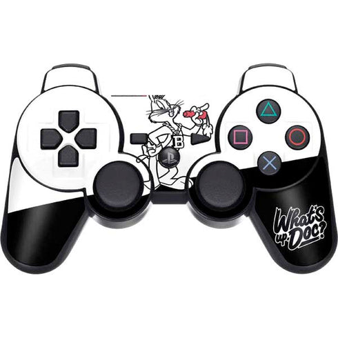 Looney Tunes Retro Bugs Bunny PS3 Dual Shock wireless controller Skin