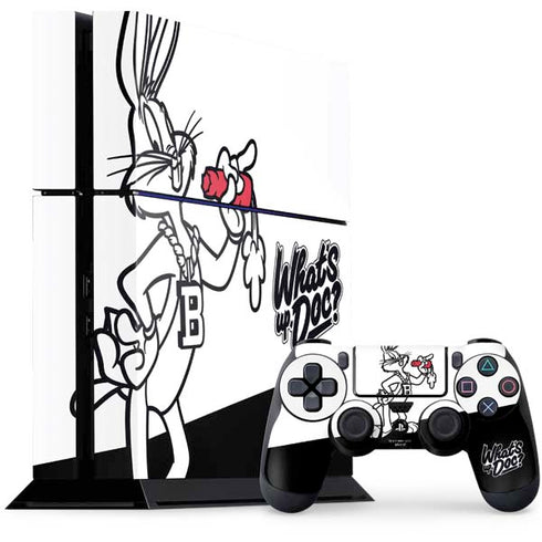 Looney Tunes Retro Bugs Bunny PlayStation PS4 Skins