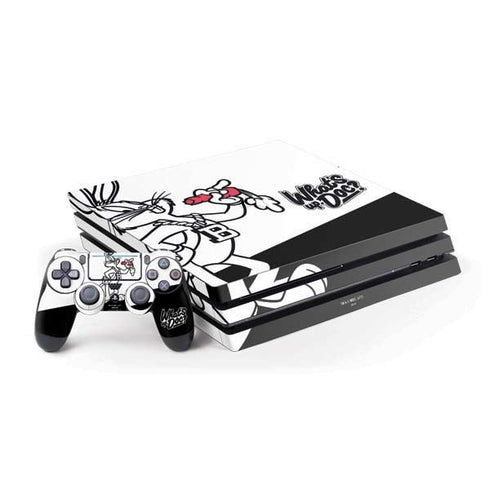 Looney Tunes Retro Bugs Bunny PlayStation PS4 Skins