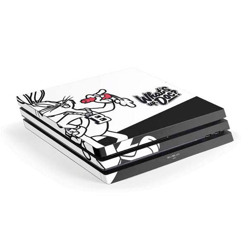 Looney Tunes Retro Bugs Bunny PlayStation PS4 Skins