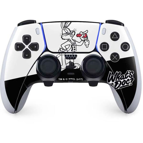 Looney Tunes Retro Bugs Bunny PS5 DualSense Edge Pro Controller Skin