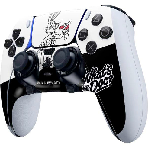 Looney Tunes Retro Bugs Bunny PS5 DualSense Edge Pro Controller Skin