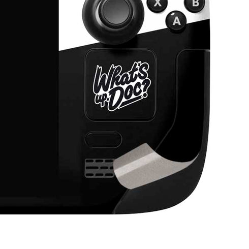 Looney Tunes Retro Bugs Bunny Steam Deck Handheld Gaming Computer OLED Skin