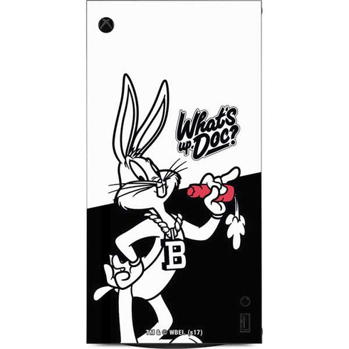 Looney Tunes Retro Bugs Bunny XBox Series X Digital Edition Console Skin
