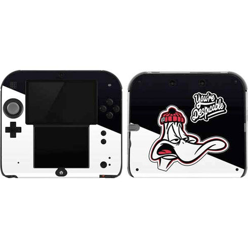 Looney Tunes Retro Daffy Duck Nintendo 2DS Skin