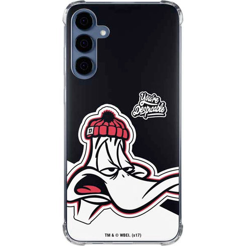 Looney Tunes Retro Daffy Duck Galaxy A55 5G Clear Case