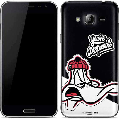 Looney Tunes Retro Daffy Duck Galaxy J3 Skin