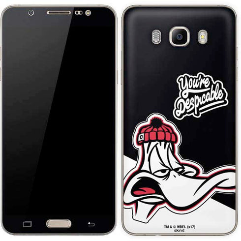 Looney Tunes Retro Daffy Duck Galaxy J7 Skin