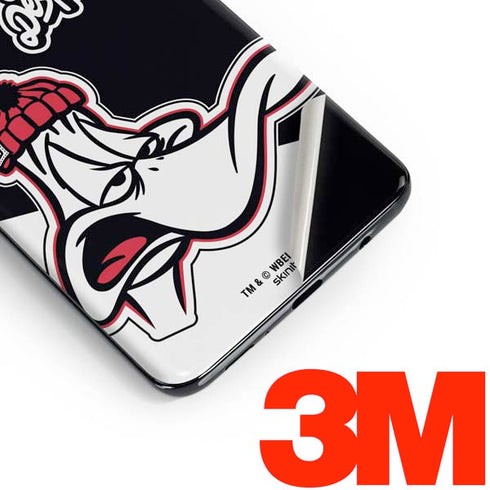 Looney Tunes Retro Daffy Duck Galaxy S10 Skin