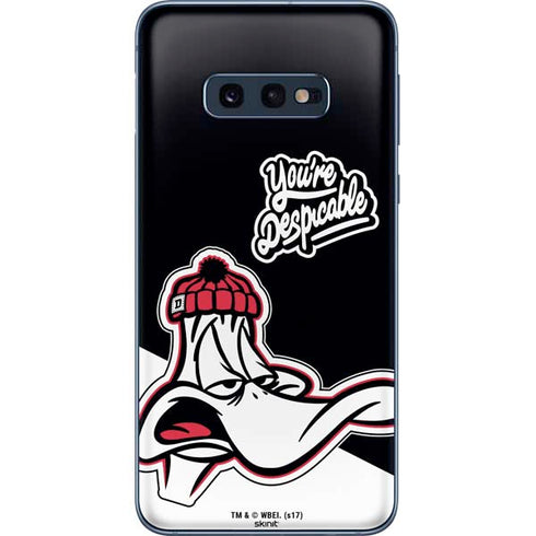 Looney Tunes Retro Daffy Duck Galaxy S10e Skin