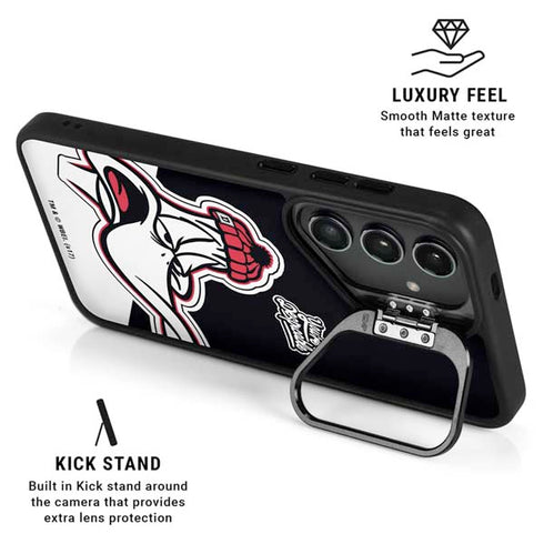 Looney Tunes Retro Daffy Duck Galaxy S24 Kickstand Case