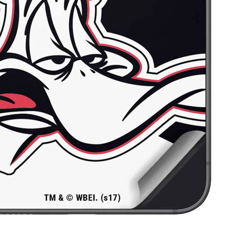 Looney Tunes Retro Daffy Duck Galaxy S25 Plus Skin