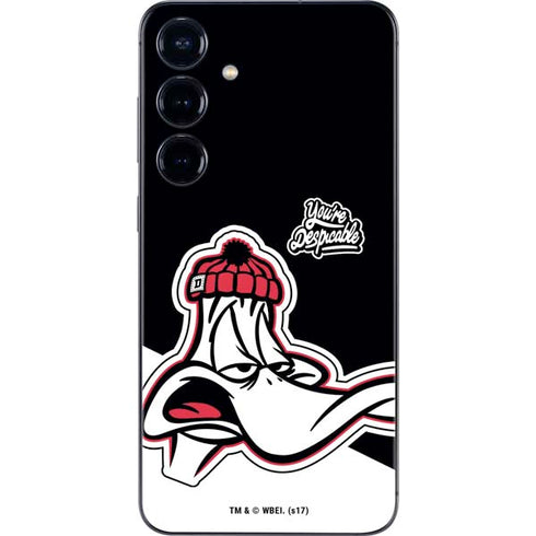 Looney Tunes Retro Daffy Duck Galaxy S25 Skin