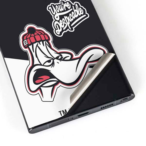 Looney Tunes Retro Daffy Duck Galaxy S24 Ultra Skin