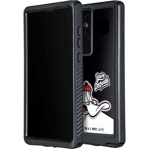Looney Tunes Retro Daffy Duck Galaxy S24 Ultra Waterproof Case
