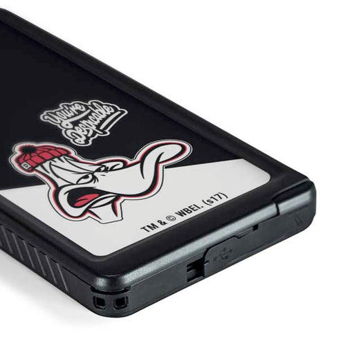 Looney Tunes Retro Daffy Duck Galaxy S24 Ultra Waterproof Case