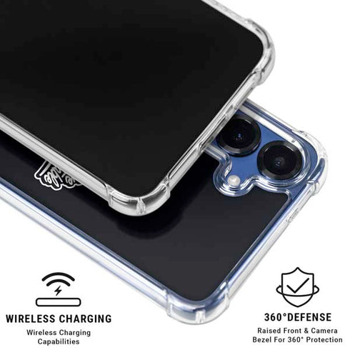 Looney Tunes Retro Daffy Duck Galaxy S25 Clear Case